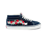 Load image into Gallery viewer, Vans Sk8-Mid Rose Thorns embroidered