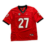 Load image into Gallery viewer, SEC #27 Chubb Georgia Bulldogs Red Jersey