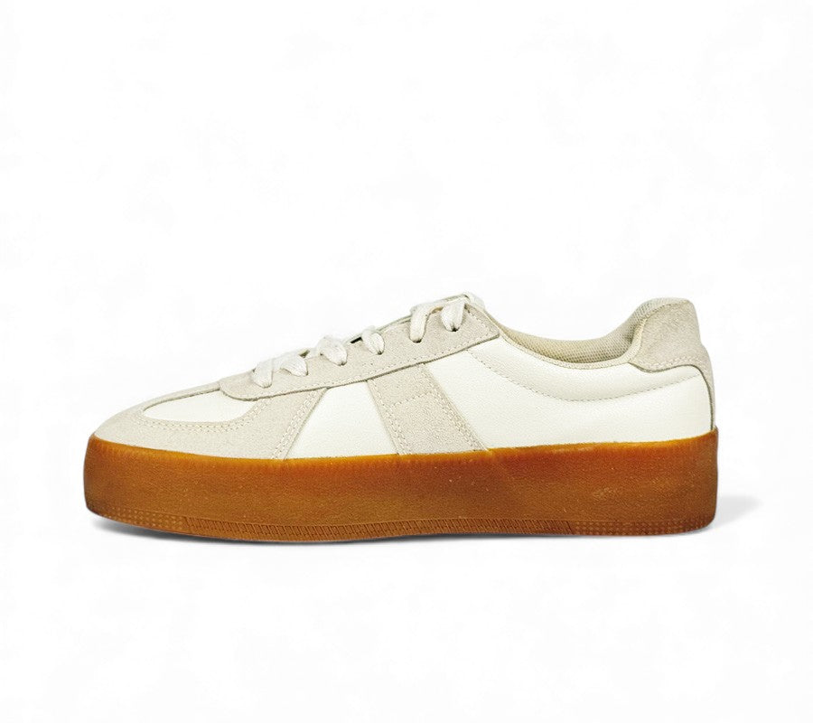 Hogan H698 suede-trimmed leather sneakers