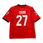 Load image into Gallery viewer, SEC #27 Chubb Georgia Bulldogs Red Jersey