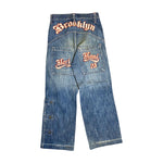 Load image into Gallery viewer, Vintage Karl Kani Brooklyn Embroidered Jeans